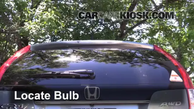 2012 Honda CR-V EX-L 2.4L 4 Cyl. Luces Luz de freno central (reemplazar foco)